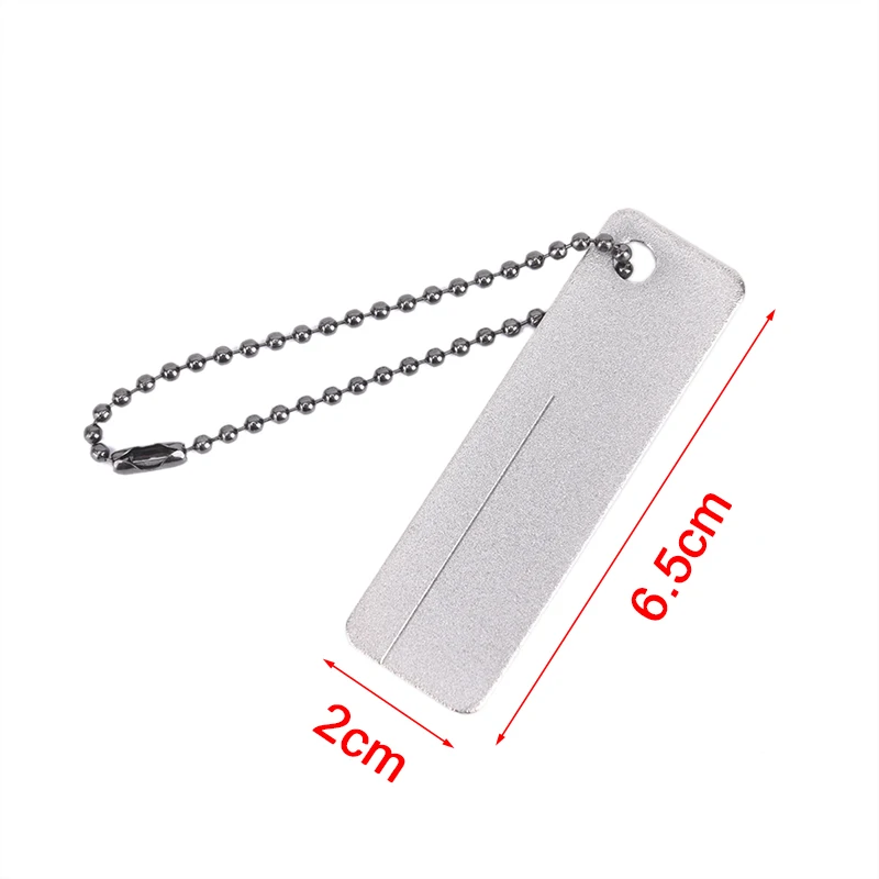 Diamond Fishing Hook Hone Fishook Sharpening Fishing Tackle Box Accessory Tool Easy To Use 
Diamond Fishing Hook Hone Fishook Sharpening Fishing Tackle Box Accessory Tool Easy To Use