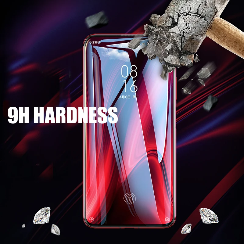 9D Защитное стекло для Xiaomi Redmi K20 K20Pro полное покрытие защита экрана закаленное Mi 9T