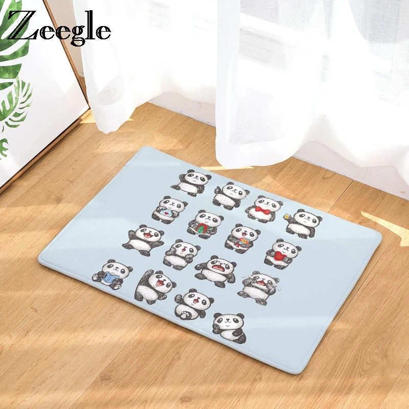 Zeegle Panda Printed Funny Door Mats Entrance Mats Non-slip Bedroom Carpet Bedside Rug Absorbent Bathroom Bath Mats Corridor Rug
Zeegle Panda Printed Funny Door Mats Entrance Mats Non-slip Bedroom Carpet Bedside Rug Absorbent Bathroom Bath Mats Corridor Rug