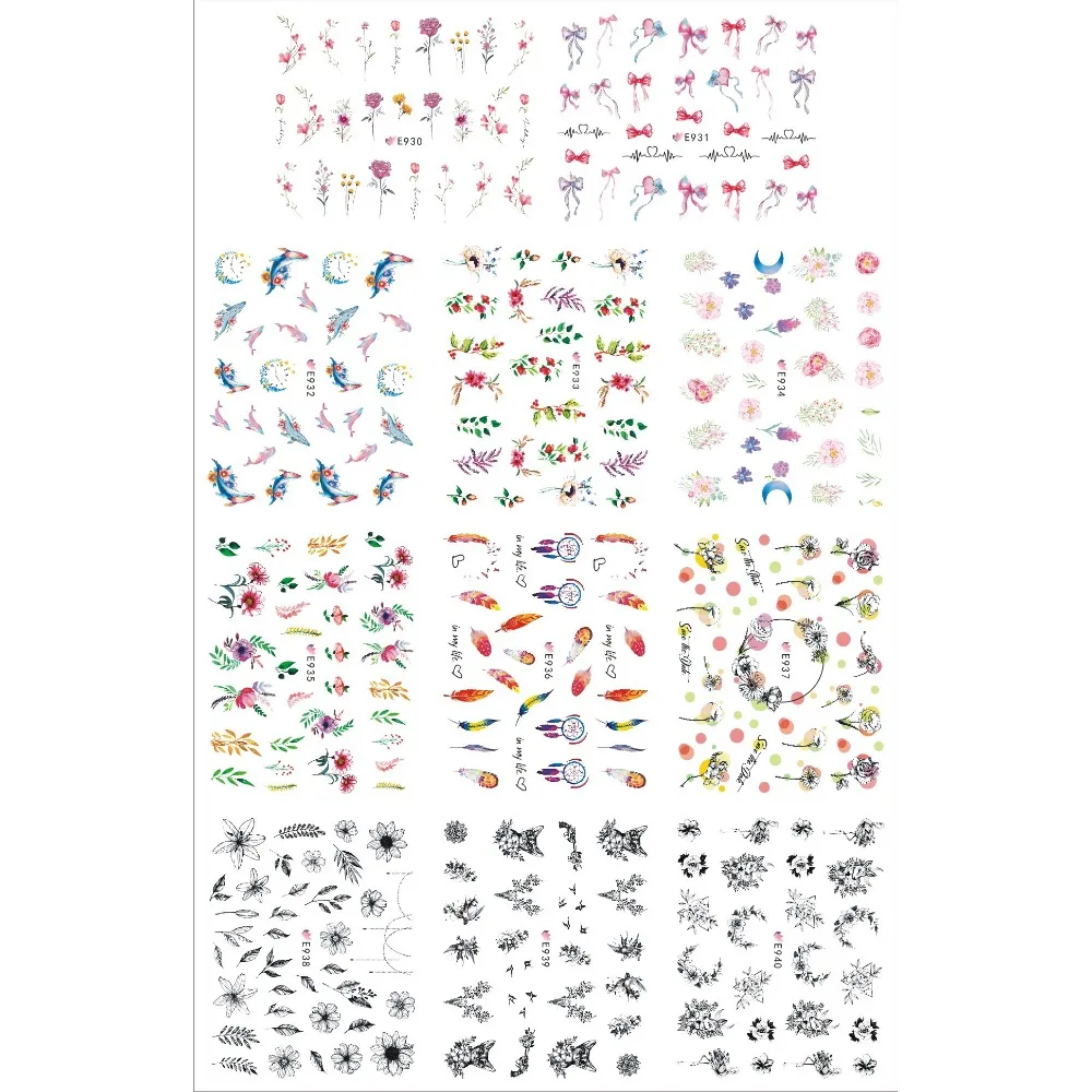 11 PCS / LOT SELF-ADHESIVE 3D NAIL TATTOOS STICKER FLOWER FISH BOW TIE FEATHER BLACK PENDANT FLAMINGO WHEEL E930-940
11 PCS / LOT SELF-ADHESIVE 3D NAIL TATTOOS STICKER FLOWER FISH BOW TIE FEATHER BLACK PENDANT FLAMINGO WHEEL E930-940