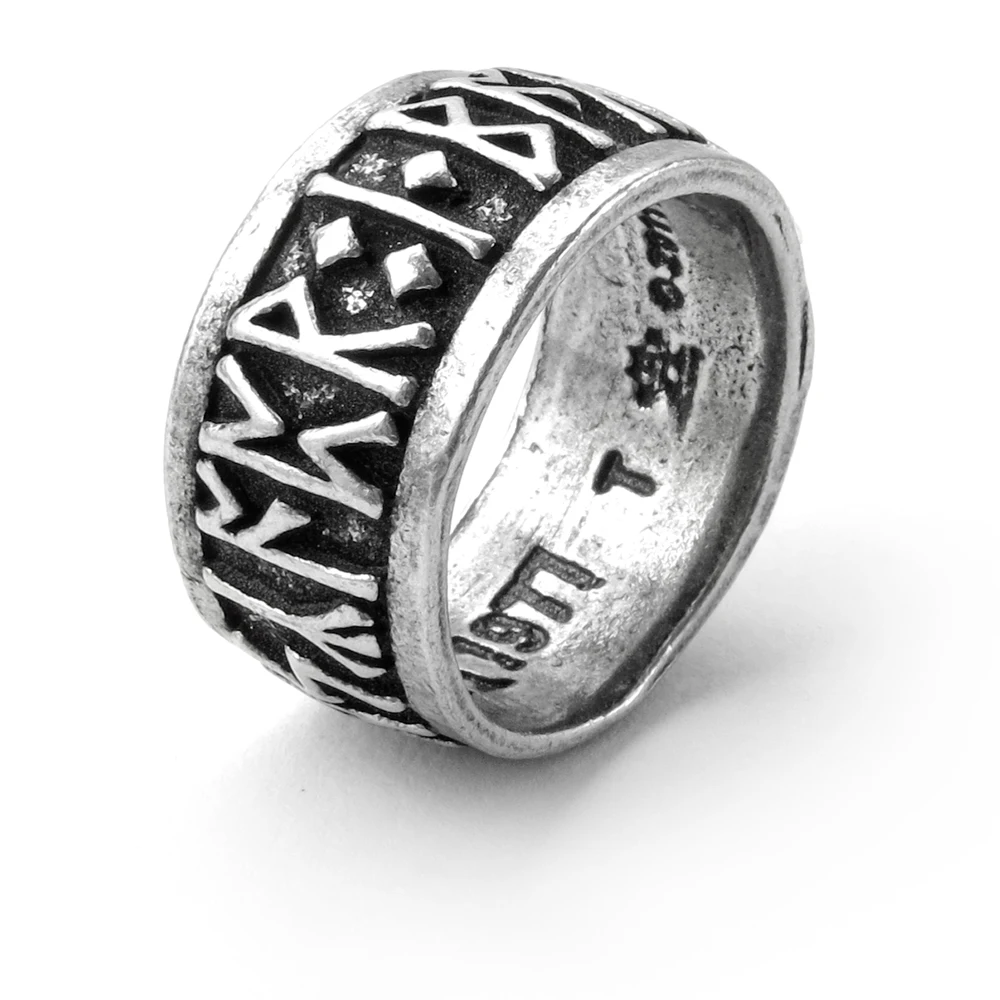 2018 Gothic New Round Runeband Ring Metalwear Halloween Party Accessories Silver Retro Ring Asymmetric Pattern
2018 Gothic New Round Runeband Ring Metalwear Halloween Party Accessories Silver Retro Ring Asymmetric Pattern