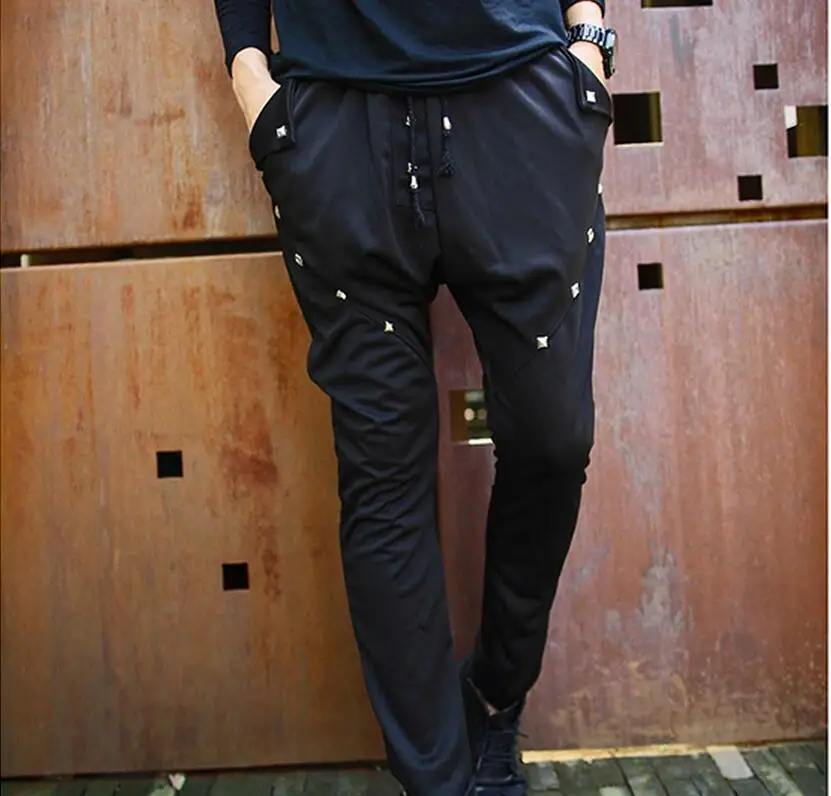 28--38 HOT / Spring Men New Fashion Personality Foot Leisure Clubs Rivet Male Haroun Pants
28--38 HOT / Spring Men New Fashion Personality Foot Leisure Clubs Rivet Male Haroun Pants