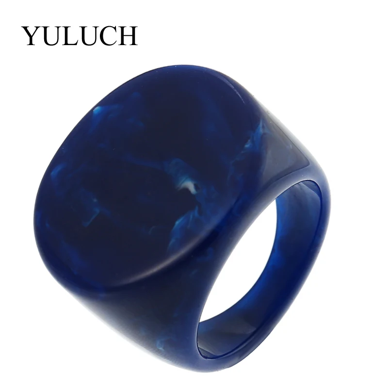 YULUCH NEW Natural Acrylic Rings Beautiful Grain Women/Men Rings Semi-precious Ring Jewelry For Party Wedding Unique Design
YULUCH NEW Natural Acrylic Rings Beautiful Grain Women/Men Rings Semi-precious Ring Jewelry For Party Wedding Unique Design