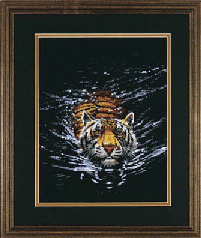 14ct Counted Cross Stitch kits Tiger Water Animals Small Canvas Embroidery Set Cross-stitch Needles Tools
14ct Counted Cross Stitch kits Tiger Water Animals Small Canvas Embroidery Set Cross-stitch Needles Tools
