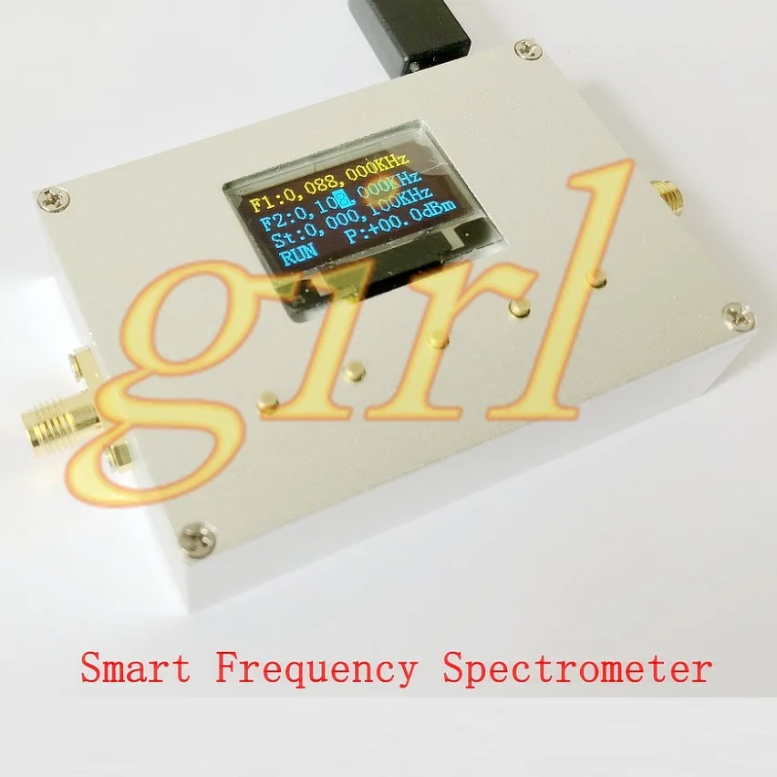 Spectrum analyzer handheld simple spectrum analyzer 10-6000 MHz RF source power meter
Spectrum analyzer handheld simple spectrum analyzer 10-6000 MHz RF source power meter