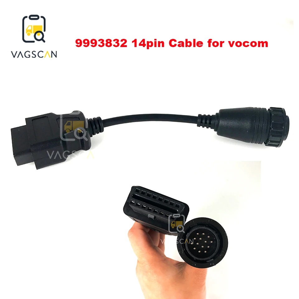 9993832 14pin Adapter Cable for vocom 88890030 Diesel Heavy Duty Truck Diagnostic Tool
9993832 14pin Adapter Cable for vocom 88890030 Diesel Heavy Duty Truck Diagnostic Tool