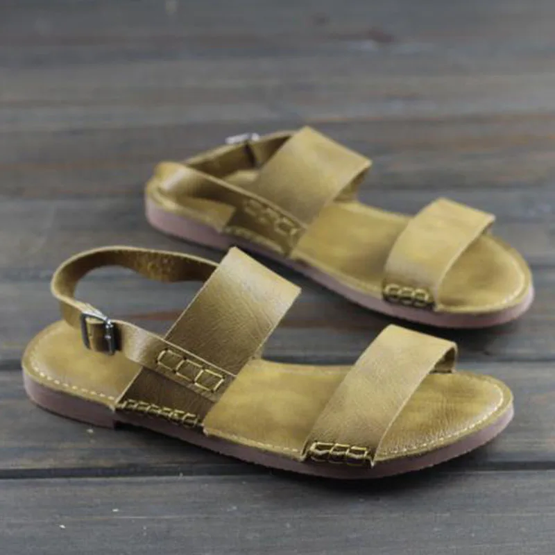 Women's Sandals Summer Shoes 100% Genuine Leather Gladiator Sandals Women Open Toe Beach Shoes Female Footwear (016-2)
Women's Sandals Summer Shoes 100% Genuine Leather Gladiator Sandals Women Open Toe Beach Shoes Female Footwear (016-2)