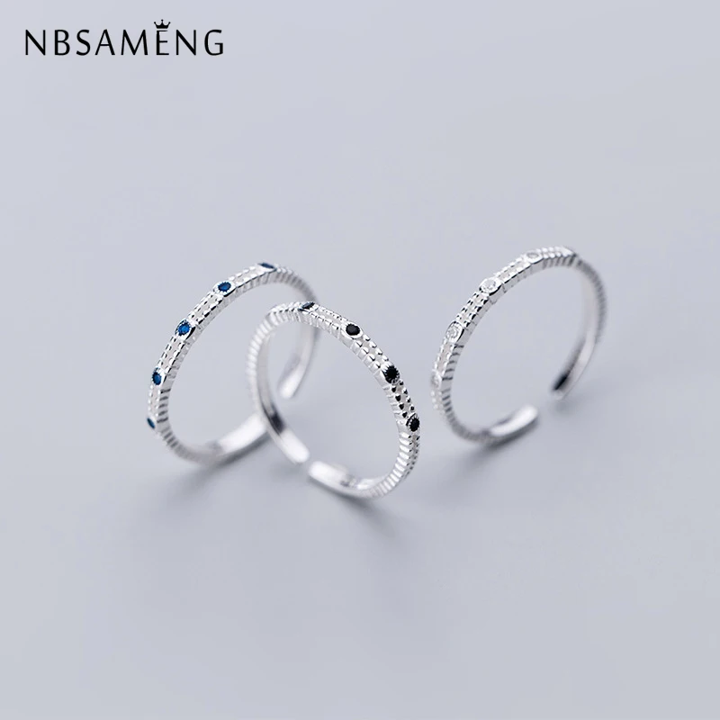 Rings For Women 100% 925 Sterling Silver Fashion Vintage Crystal Opening Adjustable Wedding Rings Girls Gift Jewelry Jewellery
Rings For Women 100% 925 Sterling Silver Fashion Vintage Crystal Opening Adjustable Wedding Rings Girls Gift Jewelry Jewellery