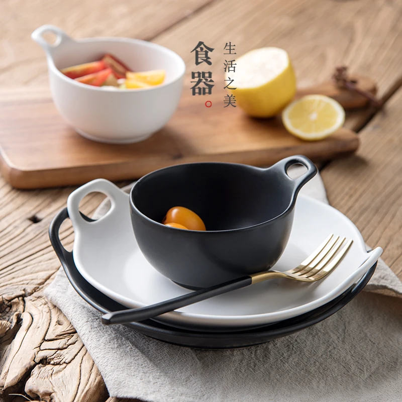 Lototo Japanese ceramic plate Western-style food tray scrub ears dish salad steak dish fruit dish dish
Lototo Japanese ceramic plate Western-style food tray scrub ears dish salad steak dish fruit dish dish