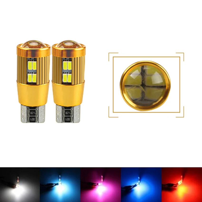 1 шт. автомобильный светодиод t10 192 w5w супер яркий 57smd CAN шина без ошибок маркер