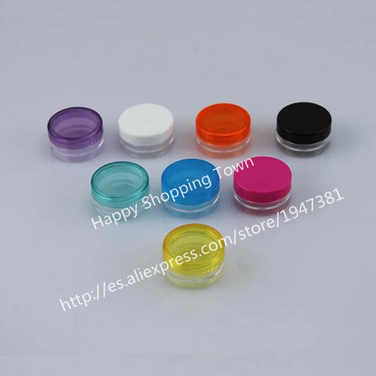 Promotion 500 Pcs 3G Plastic Cream Jars, 3 G Cream jars, 3ml Sample Cosmetic Bottlesntainer
Promotion 500 Pcs 3G Plastic Cream Jars, 3 G Cream jars, 3ml Sample Cosmetic Bottlesntainer
