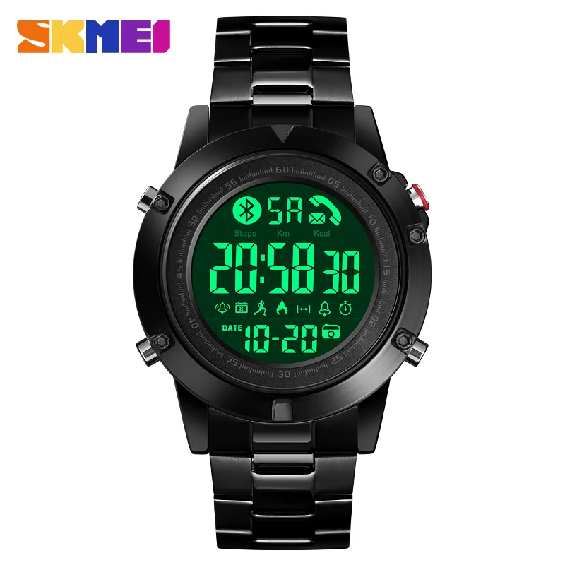 SKMEI 1500 Sport Smart Watch Fitness Tracker Pedometer Calorie Bluetooth-compatible Waterproof Smartwatch For xiaomi iPhone
SKMEI 1500 Sport Smart Watch Fitness Tracker Pedometer Calorie Bluetooth-compatible Waterproof Smartwatch For xiaomi iPhone