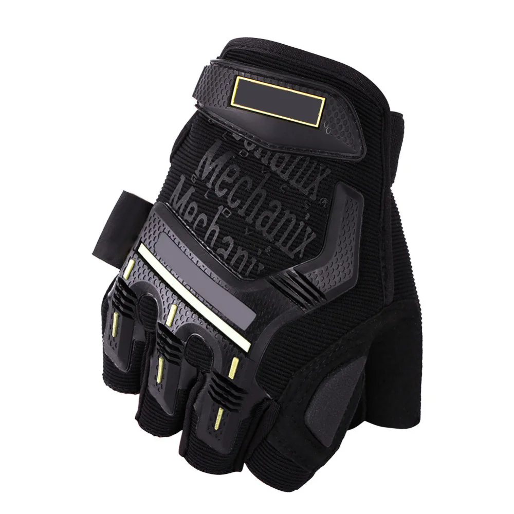 1 Pair Half Finger Protective Gloves Black M for motorcycle cycling, auto racing skiing skating climbing and other application
1 Pair Half Finger Protective Gloves Black M for motorcycle cycling, auto racing skiing skating climbing and other application