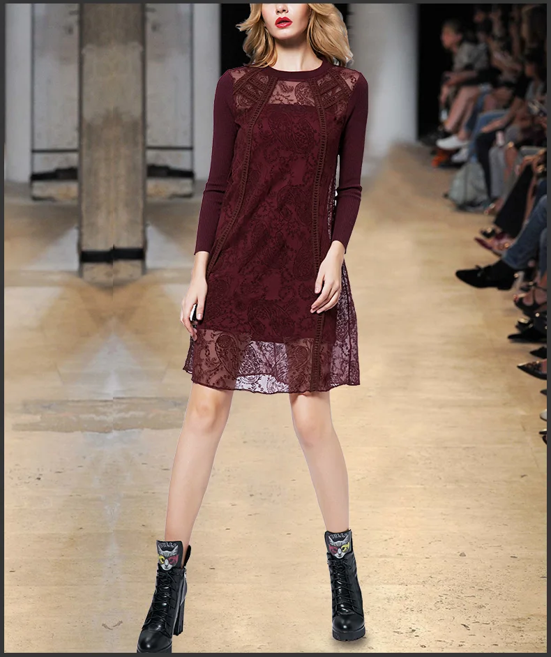 See Orange Vintage Brown Silk Lace Dress Hollow Out Wool Winter Dress Set Women Casual Office Work Basic Dress SO6628
See Orange Vintage Brown Silk Lace Dress Hollow Out Wool Winter Dress Set Women Casual Office Work Basic Dress SO6628