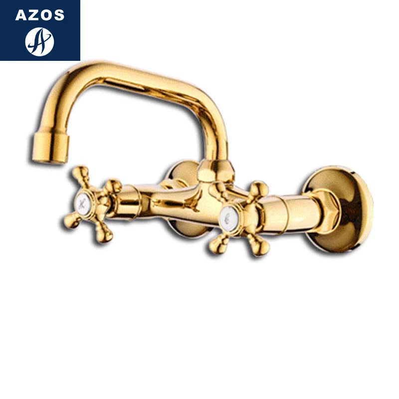 Azos In-wall Faucet One-piece Wash Basin Brass Chrome Cold and Hot Switch Shower Room Basin Bathroom Cabinet Double Handle Thre
Azos In-wall Faucet One-piece Wash Basin Brass Chrome Cold and Hot Switch Shower Room Basin Bathroom Cabinet Double Handle Thre