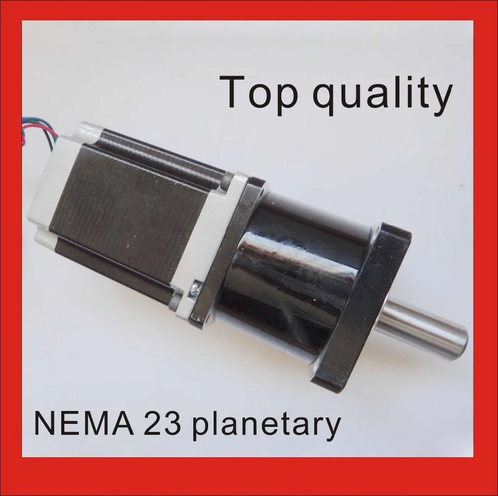 NEMA 23 precision planetary type gear stepper motor rated load 1.1N.m motor body 56mm gear ratio 5:1 10:1
NEMA 23 precision planetary type gear stepper motor rated load 1.1N.m motor body 56mm gear ratio 5:1 10:1