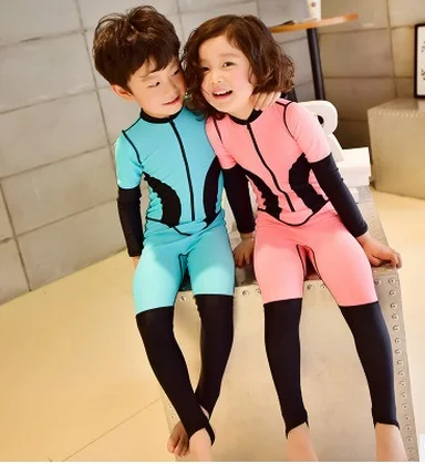 Neoprene Long Sleeve Kids Wetsuits Diving Suits for Boys/Girls Children Rash Guard One Piece Surfing SwimSuit Bathing BeachWear
Neoprene Long Sleeve Kids Wetsuits Diving Suits for Boys/Girls Children Rash Guard One Piece Surfing SwimSuit Bathing BeachWear
