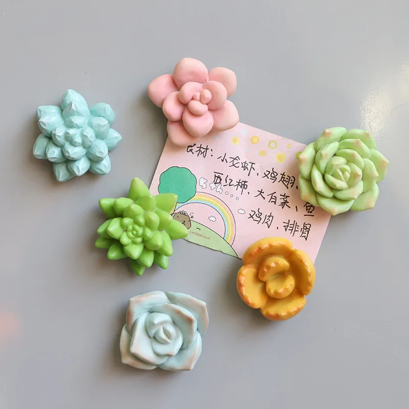 Cute Succulent Plant Magnet Button Cactus Refrigerator Message Sticker Environmental Protection Resin Magnetic Patch
Cute Succulent Plant Magnet Button Cactus Refrigerator Message Sticker Environmental Protection Resin Magnetic Patch