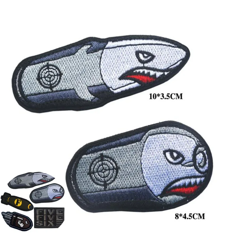 Apparel Sewing Embroidery Badge Fashion Angry Bullet Flying Embroidery Armband Backpack Accessories Badge Ring Buckle
Apparel Sewing Embroidery Badge Fashion Angry Bullet Flying Embroidery Armband Backpack Accessories Badge Ring Buckle