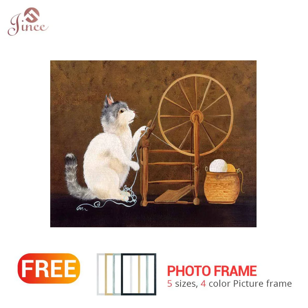 Full Square Drill 5D DIY Diamond Painting "Cute Cats" 3D Embroidery Cross Stitch Mosaic Decoration Gift
Full Square Drill 5D DIY Diamond Painting "Cute Cats" 3D Embroidery Cross Stitch Mosaic Decoration Gift