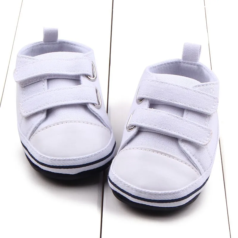 Solid Canvas Baby Shoes Newborn Boys Girls First Walkers Infant Toddler Soft Bottom Anti-slip Prewalker Sneakers
Solid Canvas Baby Shoes Newborn Boys Girls First Walkers Infant Toddler Soft Bottom Anti-slip Prewalker Sneakers