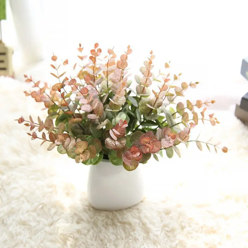 Artificial Leaves Branches Simulation Plant Hance Eucalyptus mini Bouquet Plastic Home Decoration Green Single Fake SF36179
Artificial Leaves Branches Simulation Plant Hance Eucalyptus mini Bouquet Plastic Home Decoration Green Single Fake SF36179