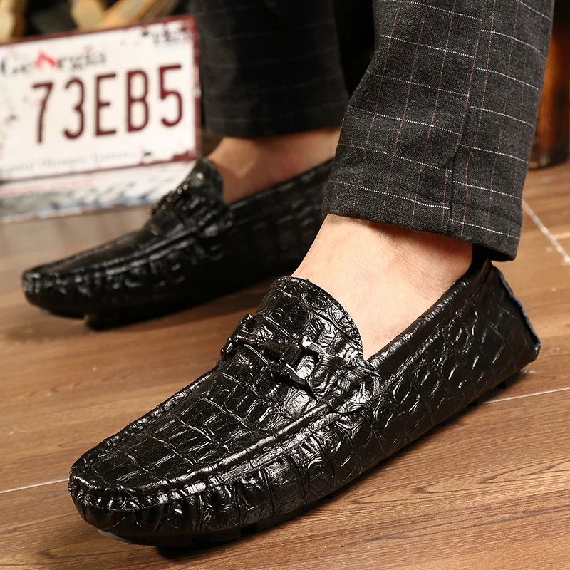 Men Casual Shoes Genuine Leather Walking Shoes Mens Loafers Flats Spring Autumn Breathable Slip On Shoes Driving Shoes Black
Men Casual Shoes Genuine Leather Walking Shoes Mens Loafers Flats Spring Autumn Breathable Slip On Shoes Driving Shoes Black