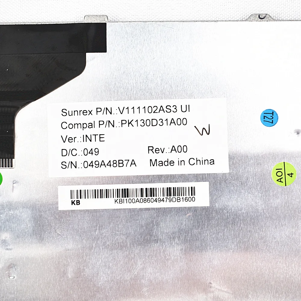 Keyboard For Aspire One 532H 521 522 533 D255 D255E D257 D260 D270