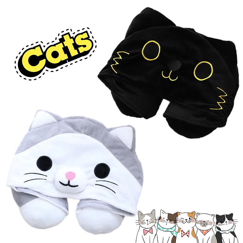 U Shape Travel Pillow Cartoon Cute Hoodie Cat Neck Pillow Office Airplane New Neck Cushion For Sleep Outdoor Travel Pillows
U Shape Travel Pillow Cartoon Cute Hoodie Cat Neck Pillow Office Airplane New Neck Cushion For Sleep Outdoor Travel Pillows