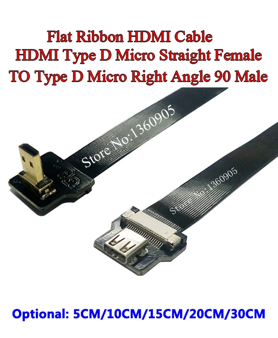 Ультратонкий кабель HDMI 5/10/15/20/30 см, прямой кабель типа D с микро-разъемом «Мама-папа», плоский кабель с прямым углом 90 градусов, FPV DJI
Ультратонкий кабель HDMI 5/10/15/20/30 см, прямой кабель типа D с микро-разъемом «Мама-папа», плоский кабель с прямым углом 90 градусов, FPV DJI