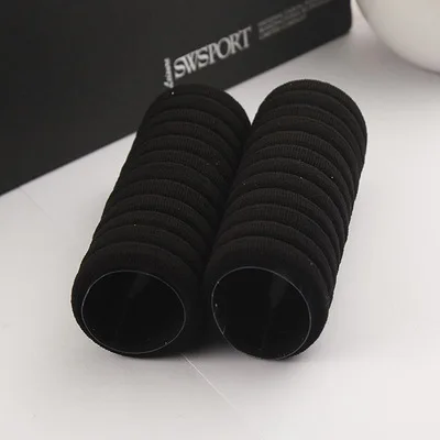 24Pcs/lot Boutique Elastic Hair Bands Candy Girls Colored Headband Rope Rubber for women Accessories 512 | Аксессуары для одежды
