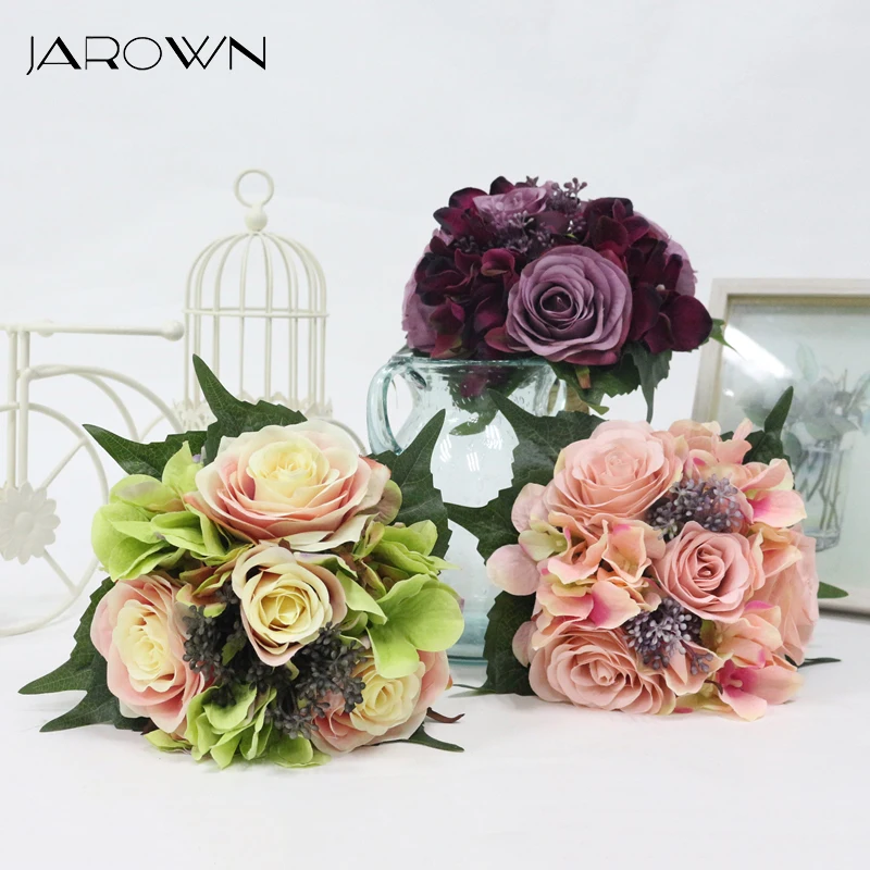 Искусственные цветы JAROWN, искусственные шелковые цветы для невесты, искусственные цветы, украшения для вечерние, искусственный букет
Искусственные цветы JAROWN, искусственные шелковые цветы для невесты, искусственные цветы, украшения для вечерние, искусственный букет
