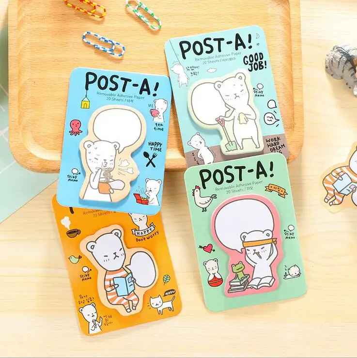 1pcs/lot Cute Little Red & Bear design Notepad Sticky note Notepads Memopad Writing scratch pad gift office school supplies
1pcs/lot Cute Little Red & Bear design Notepad Sticky note Notepads Memopad Writing scratch pad gift office school supplies