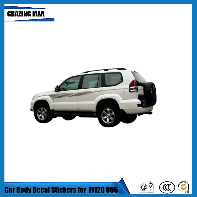 Car Accessories Body Decal Stickers for Prado FJ120 Auto Body Stickers Deal Film For Prado Body Decal 2003-2009
Car Accessories Body Decal Stickers for Prado FJ120 Auto Body Stickers Deal Film For Prado Body Decal 2003-2009