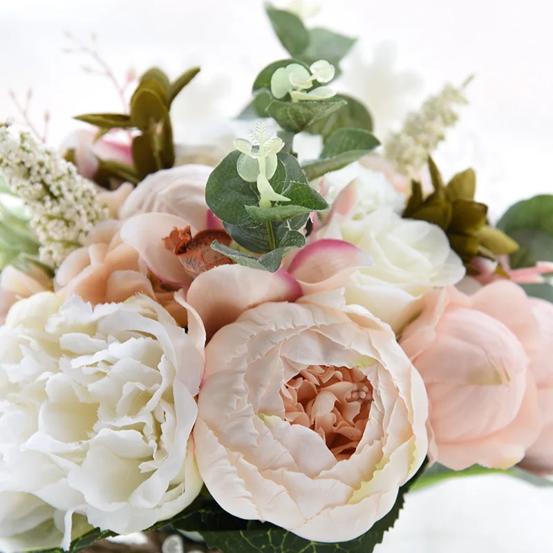 Ramos de Novia Handmade Artificial Lace Wedding Bouquet Multipal Colors Flower Rose Bridal Bouquet Buque de Noiva
Ramos de Novia Handmade Artificial Lace Wedding Bouquet Multipal Colors Flower Rose Bridal Bouquet Buque de Noiva