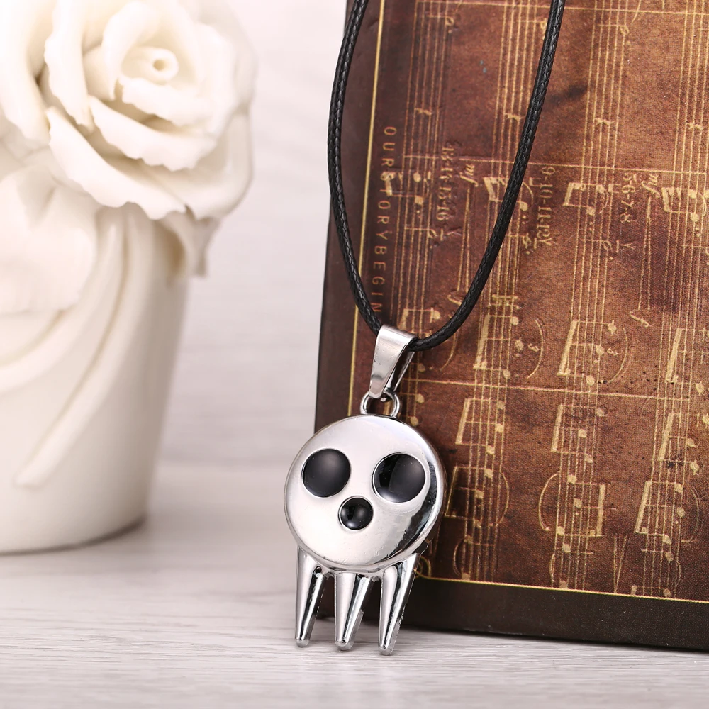 MJ Jewelry Cartoon Anime Jewelry Soul Eatert the Kid's Collar Skull Logo Pendant Necklace Cosplay Jewelry
MJ Jewelry Cartoon Anime Jewelry Soul Eatert the Kid's Collar Skull Logo Pendant Necklace Cosplay Jewelry