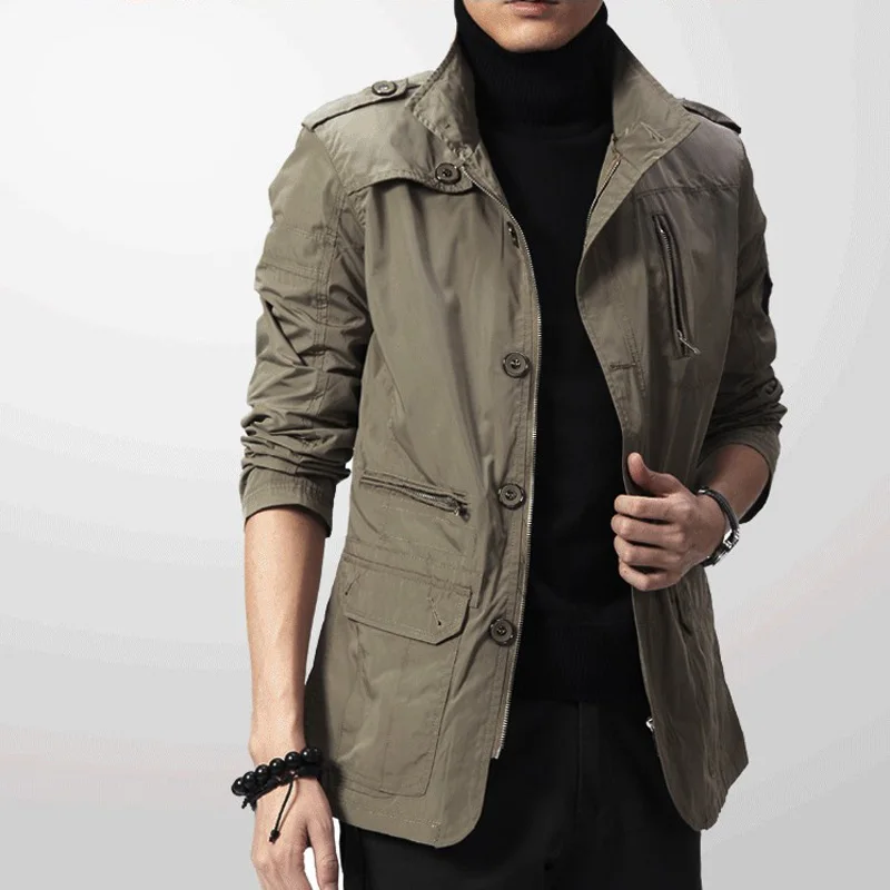 2019 Men Jacket Coat Long Section Fashion Trench Coat Men windbreaker Brand Casual Fit Overcoat Jacket Outerwear Large size 5XL
2019 Men Jacket Coat Long Section Fashion Trench Coat Men windbreaker Brand Casual Fit Overcoat Jacket Outerwear Large size 5XL