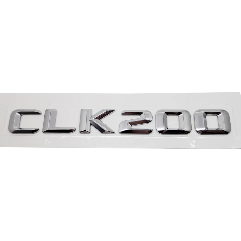 Car Rear Tailgate Emblems Logo Letters Sticker Badge Decoration for Mercedes Benz AMG CLK Class W208 W209 CLK55 CLK200
Car Rear Tailgate Emblems Logo Letters Sticker Badge Decoration for Mercedes Benz AMG CLK Class W208 W209 CLK55 CLK200
