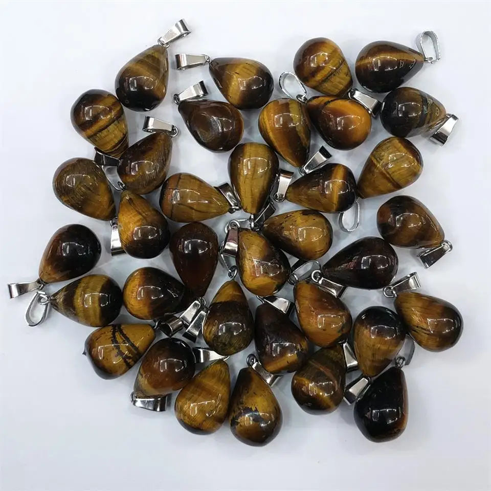 Fashion top quality tiger eyeStone water drop Charms Pendants & necklaces for Jewelry making Point Pendants 50pcs/lot
Fashion top quality tiger eyeStone water drop Charms Pendants & necklaces for Jewelry making Point Pendants 50pcs/lot