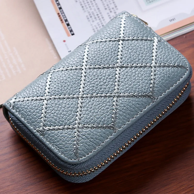 New Design! Brand Women Genuine Leather Credit Card Holder Fashion Luxury Pillow Card Case Lady Organizer Purse Mini Wallet
New Design! Brand Women Genuine Leather Credit Card Holder Fashion Luxury Pillow Card Case Lady Organizer Purse Mini Wallet
