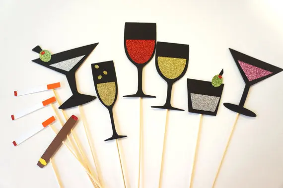 Photo Booth Props - Friday Night Collection - Set of 10 Photobooth Prop GLITTER Birthday Wedding Party masks
Photo Booth Props - Friday Night Collection - Set of 10 Photobooth Prop GLITTER Birthday Wedding Party masks