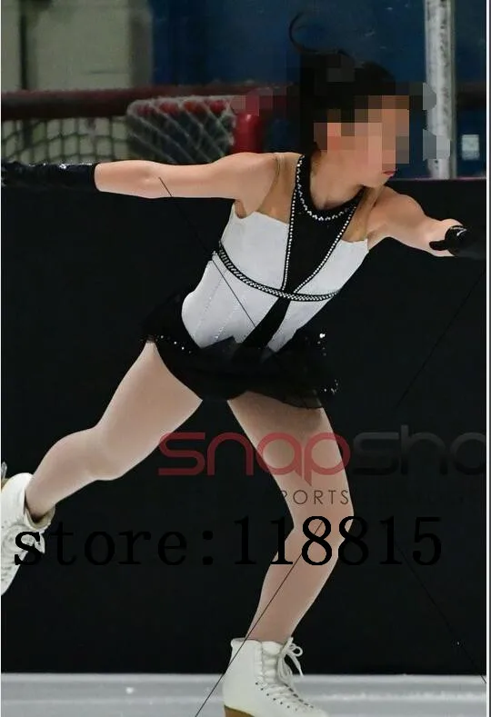 Figure Skating Dress White Black 2017 Girls Custom Ice Dress Competition Figure Skating Dresses Ice Figure Dress N35
Figure Skating Dress White Black 2017 Girls Custom Ice Dress Competition Figure Skating Dresses Ice Figure Dress N35