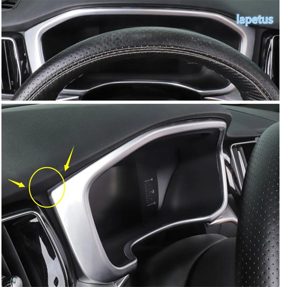 Lapetus Dashboard Instrument Decoration Frame Cover Trim 1 Pcs ABS Fit For Volvo XC60 2018 - 2021 / Matte Carbon Fiber Style
Lapetus Dashboard Instrument Decoration Frame Cover Trim 1 Pcs ABS Fit For Volvo XC60 2018 - 2021 / Matte Carbon Fiber Style