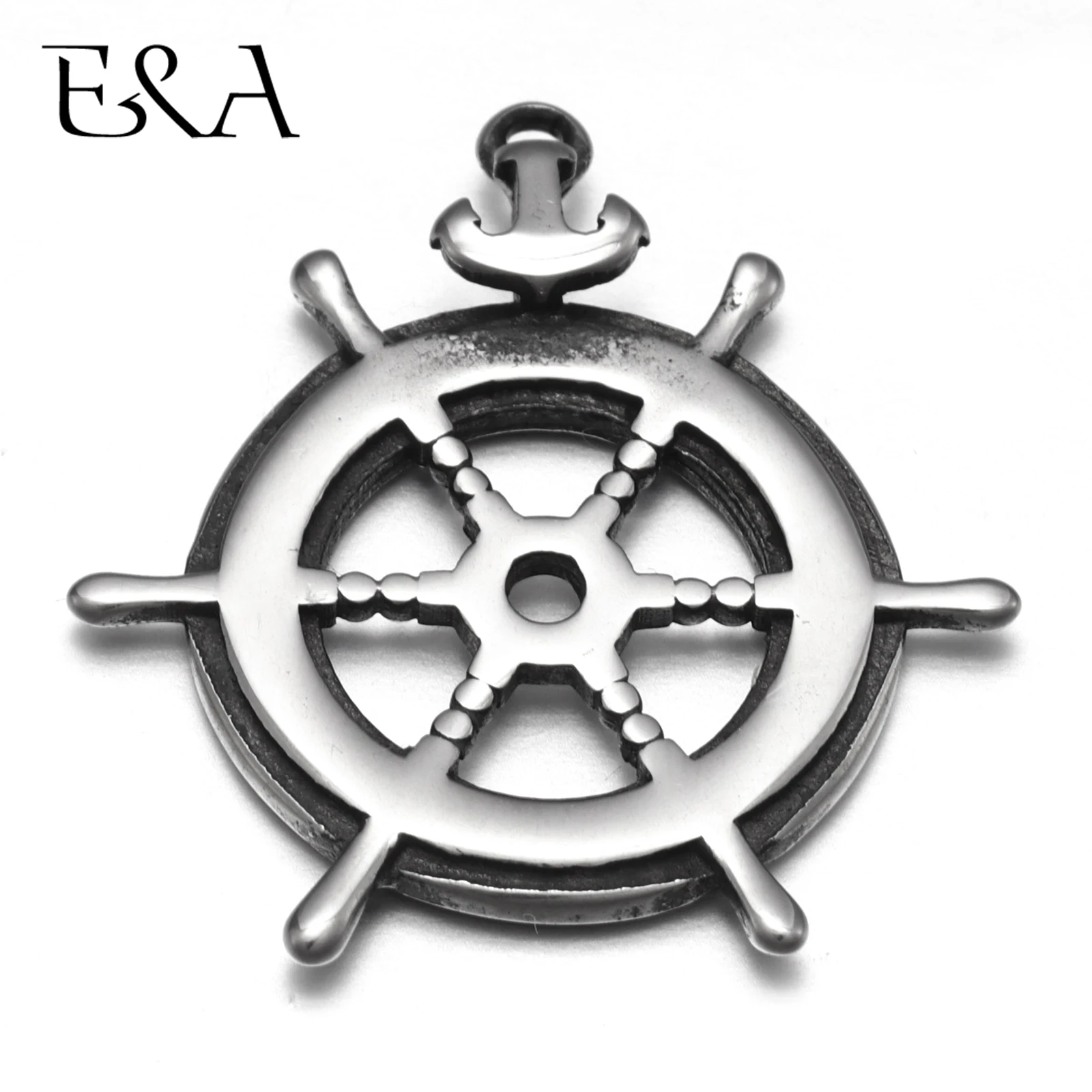 Stainless Steel Rudder Anchor Pendant Charms 1.5mm Hole Bracelet Necklace DIY Findings Components Jewelry Making Supplies
Stainless Steel Rudder Anchor Pendant Charms 1.5mm Hole Bracelet Necklace DIY Findings Components Jewelry Making Supplies