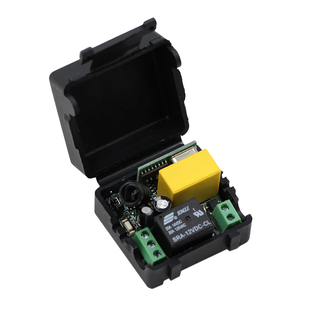 New 220V 10A Relay 1 CH RF Wireless Remote Control Switch System Receiver Board Without Transmitter 315 /433MHZ
New 220V 10A Relay 1 CH RF Wireless Remote Control Switch System Receiver Board Without Transmitter 315 /433MHZ