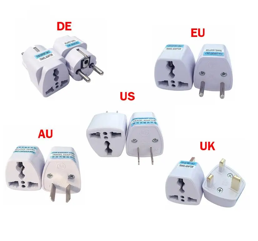 Universal DE UK US AU EU to DE UK US AU EU AC Power Socket Plug Travel Charger Adapter plug Converter switch shift
Universal DE UK US AU EU to DE UK US AU EU AC Power Socket Plug Travel Charger Adapter plug Converter switch shift