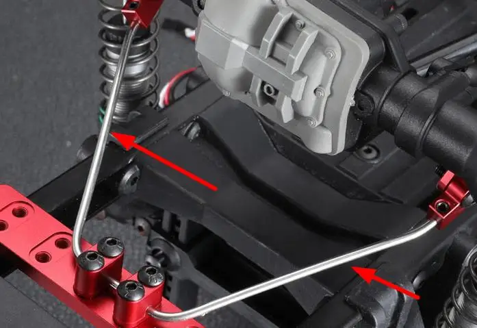 Дополнительный комплект sway Bar для Hraxxas TRX 4 Spring Anti Boll Wire D90/D110 Defender Truck Cralwler|sway bar|kit