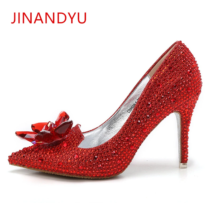 2019 Rhinestone High Heels Cinderella Party Shoes Women Pumps Pointed Toe Woman Crystal Bridal Wedding Shoes Zapatos Mujer
2019 Rhinestone High Heels Cinderella Party Shoes Women Pumps Pointed Toe Woman Crystal Bridal Wedding Shoes Zapatos Mujer