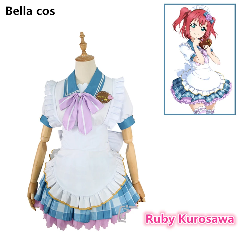 Индивидуальный размер Lovelive sunshine Aqours Ruby Kurosawa косплей костюм на День святого