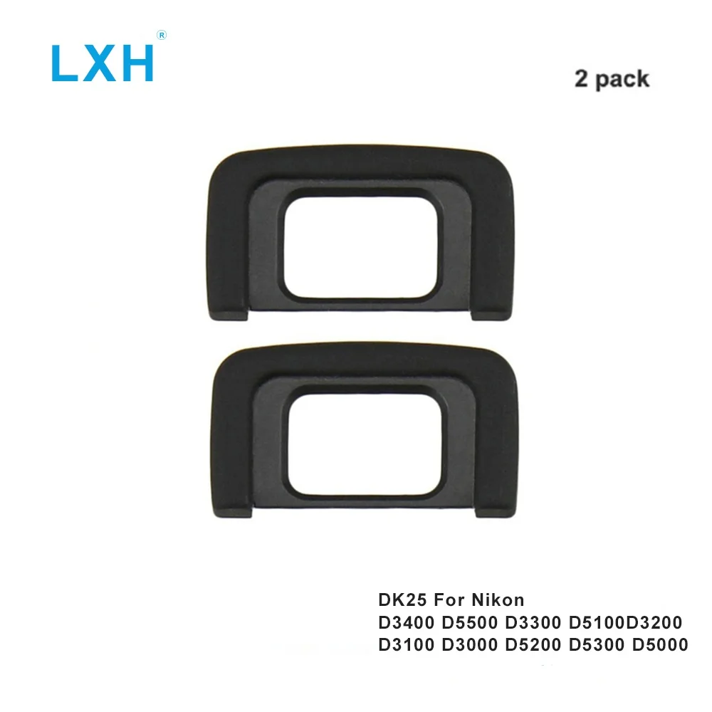 LXH DK-25 Eyecup Eye cup Eyepiece Viewfinder For Nikon D3000 D3100 D3400 D5000 D5100 D5500 SLR Camera Replaces DK-25 and DK-24
LXH DK-25 Eyecup Eye cup Eyepiece Viewfinder For Nikon D3000 D3100 D3400 D5000 D5100 D5500 SLR Camera Replaces DK-25 and DK-24